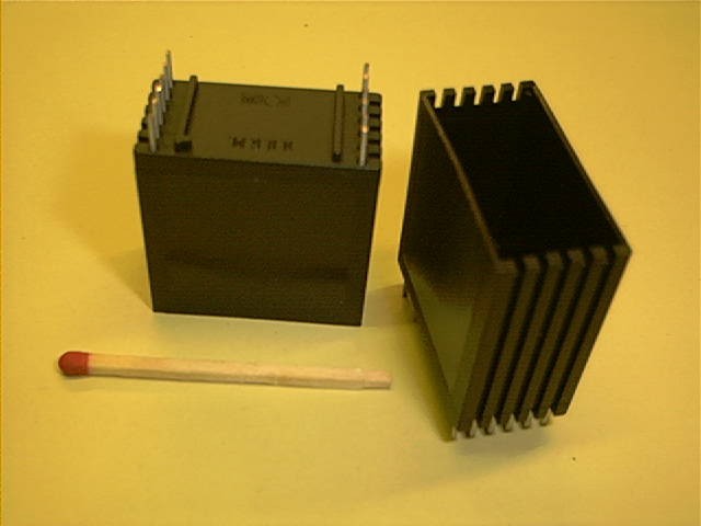 Gehäuse, vertikal, 30x15x30 mm für 12 Stifte