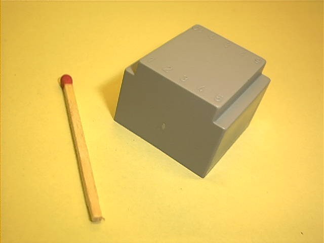 EF 25 Vergussgehäuse, horizontal, 27x27x20 mm