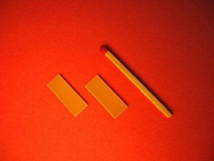 Einlegeplättchen für 3 mm Luftspalt, 2 Stück