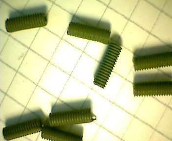 Abgleichschraube M3x0,5x8, Fe810, AL7