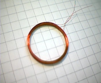 RFID Transponderspule 19,5mm, 600µH