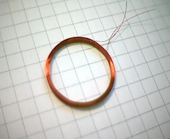 RFID Transponderspule 19,5mm, 470µH