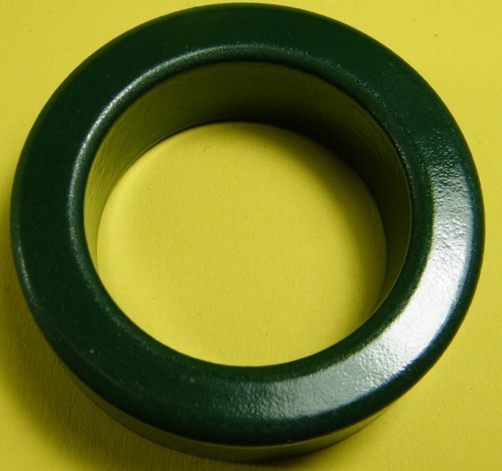 Ferrit-Ringkern 58mm N30/SM43T, AL5400, grün