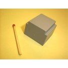 EF 25 Vergussgehäuse, horizontal, 27x27x20 mm