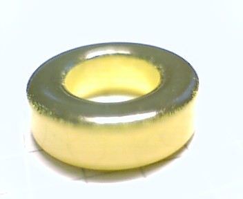 Eisenpulverringkern 17mm T68-6, AL4,7, gelb-klar