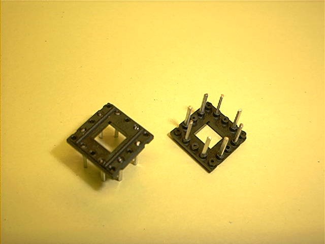 Montageplatte, 12,4x12,4 mm, 8 Pins